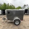 4x6-EC-3 4x6 Single Axle Rolling Vault Premium Trailer