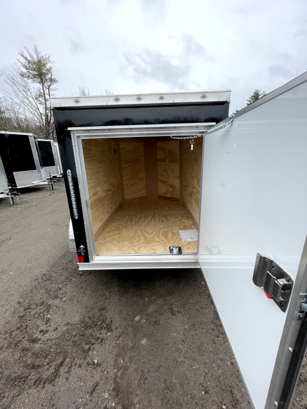 4x6-NC-2 4x6 Single Axle Rolling Vault Premium Trailer