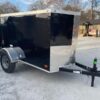 4x8 Single Axle Rolling Vault Premium Trailer
