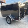 4x8 Single Axle Rolling Vault Premium Trailer