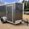 6x10 Single Axle Rolling Vault Premium Trailer