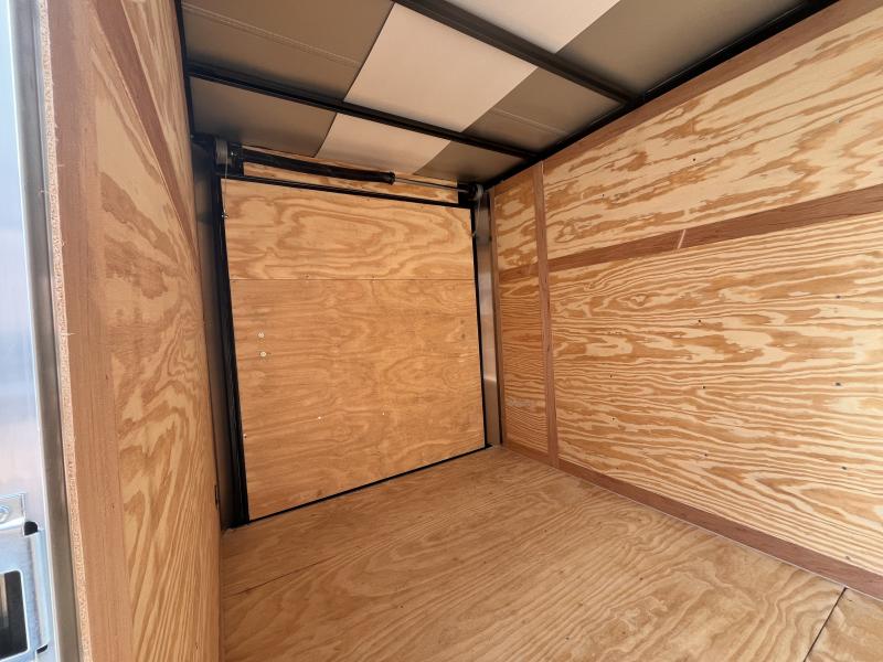 6x10 Single Axle Rolling Vault Premium Trailer