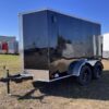 6x10 Tandem Axle Rolling Vault Premium Trailer