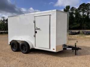 6x12 Tandem Axle Rolling Vault Premium Trailer