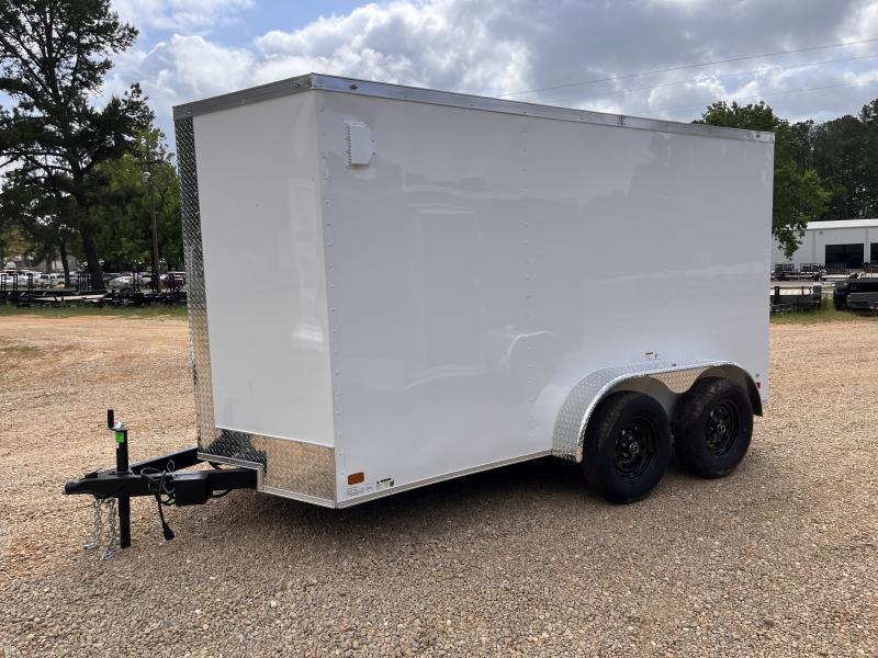 6x12 Tandem Axle Rolling Vault Premium Trailer