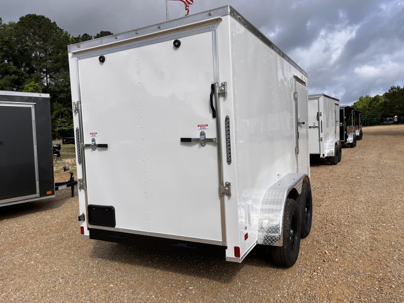 6x12 Tandem Axle Rolling Vault Premium Trailer