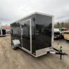7x12 Single Axle Rolling Vault Premium Trailer