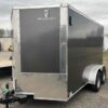 7x12 Tandem Axle Rolling Vault Premium Trailer