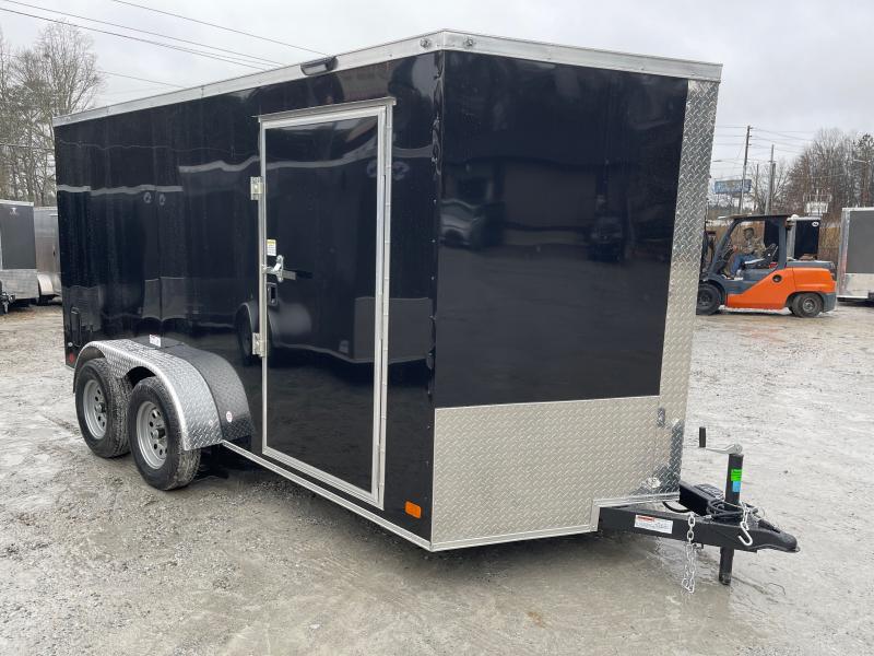 7x14 Tandem Axle Rolling Vault Premium Trailer