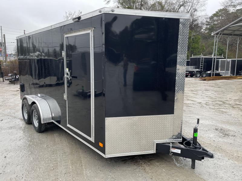 7x16 Tandem Axle Rolling Vault Premium Trailer