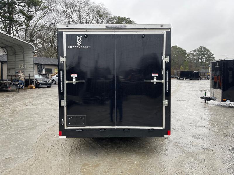 7x16 Tandem Axle Rolling Vault Premium Trailer