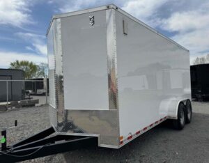 7x18 Tandem Axle Rolling Vault Premium Trailer