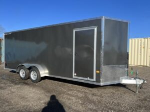 7x20 Tandem Axle Rolling Vault Premium Trailer