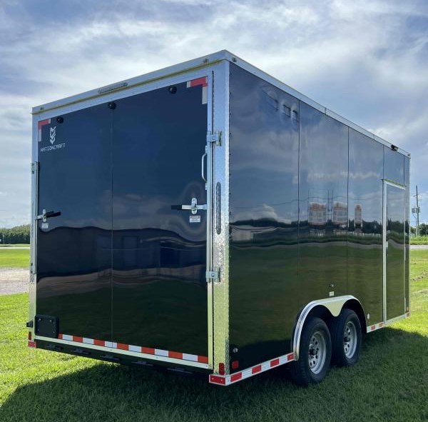 8.5x16 Tandem Axle Rolling Vault Premium Trailer