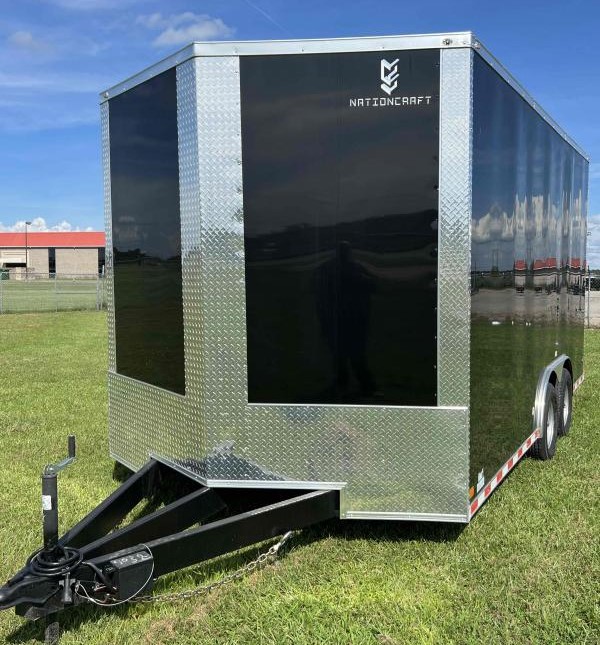 8.5x16 Tandem Axle Rolling Vault Premium Trailer