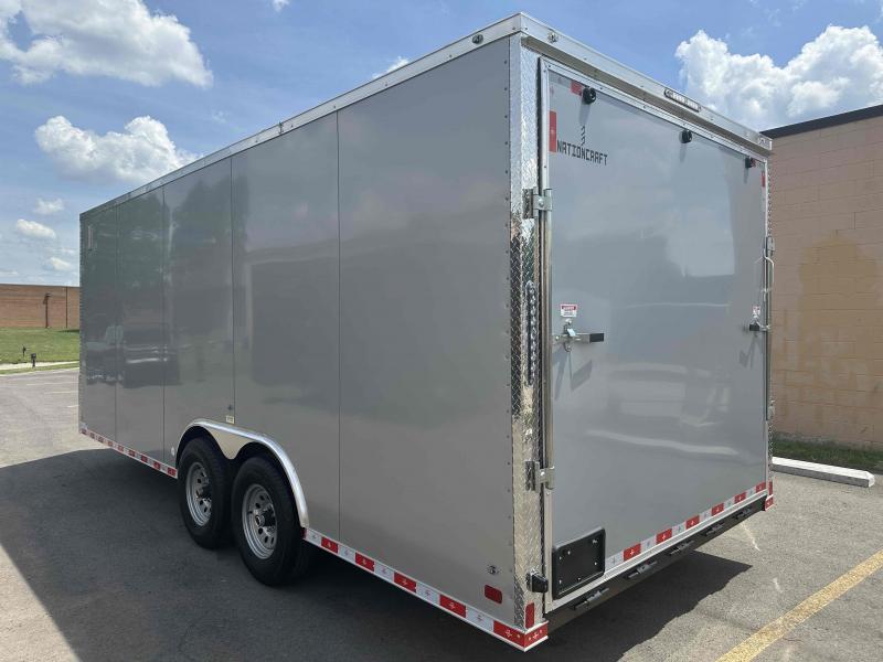 8.5x20-TA-NC-3 8.5x20 Tandem Axle Rolling Vault Premium Trailer