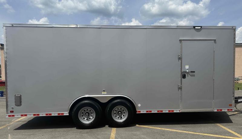 8.5x20-TA-NC-5 8.5x20 Tandem Axle Rolling Vault Premium Trailer