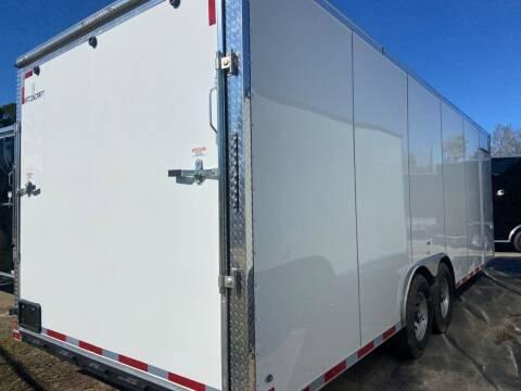 8.5x24-TA-NC-4 8.5×24 Tandem Axle Rolling Vault Premium Trailer