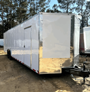 8.5x30 Tandem Axle Rolling Vault Premium Car Hauler Trailer