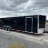 8.5x34-TTA-NC-1 8.5x34 Triple Axle Rolling Vault Premium Car Hauler Trailer