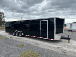 8.5x34 Triple Axle Rolling Vault Premium Car Hauler Trailer